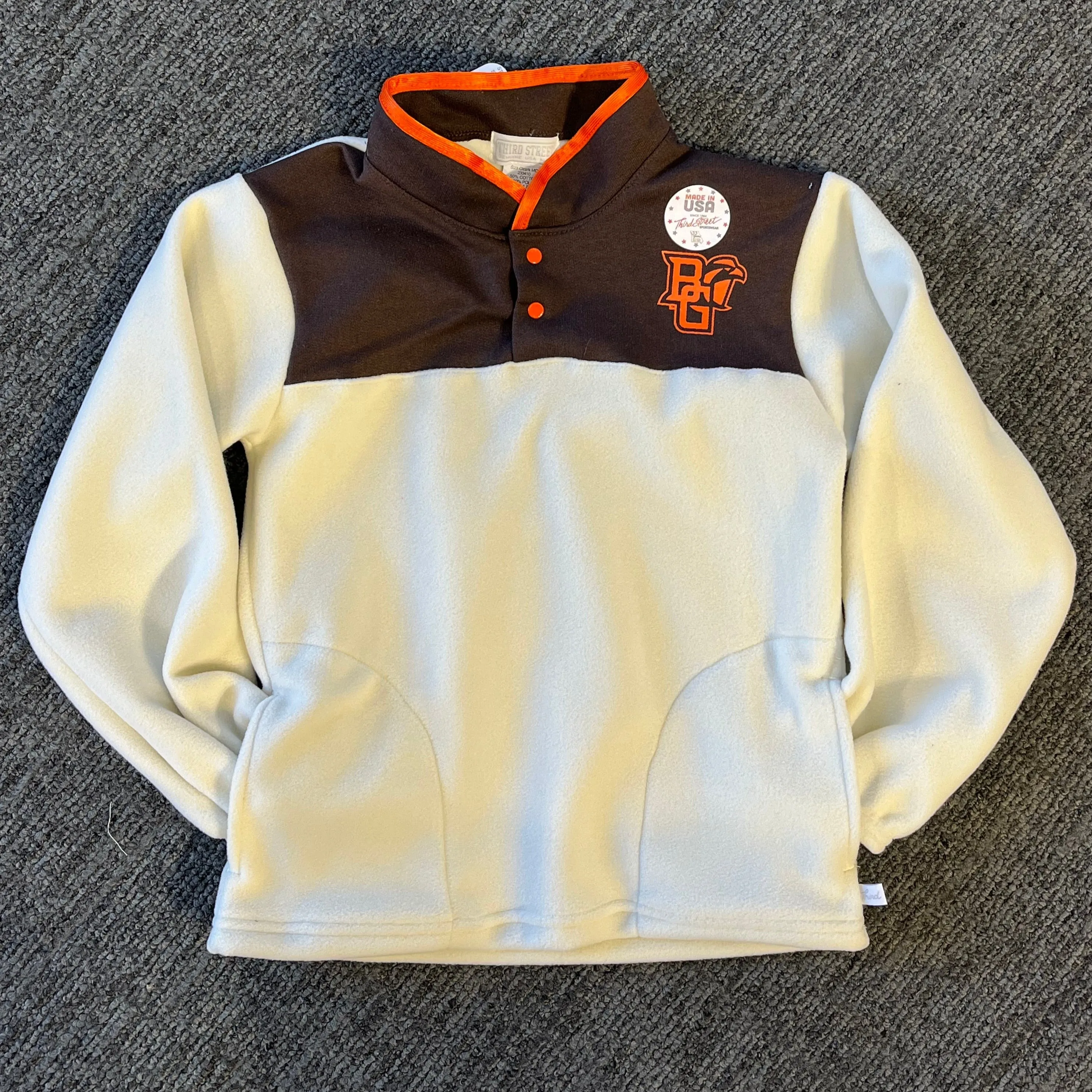 3rd Street Peekaboo 1/4 Snap Youth Fleece