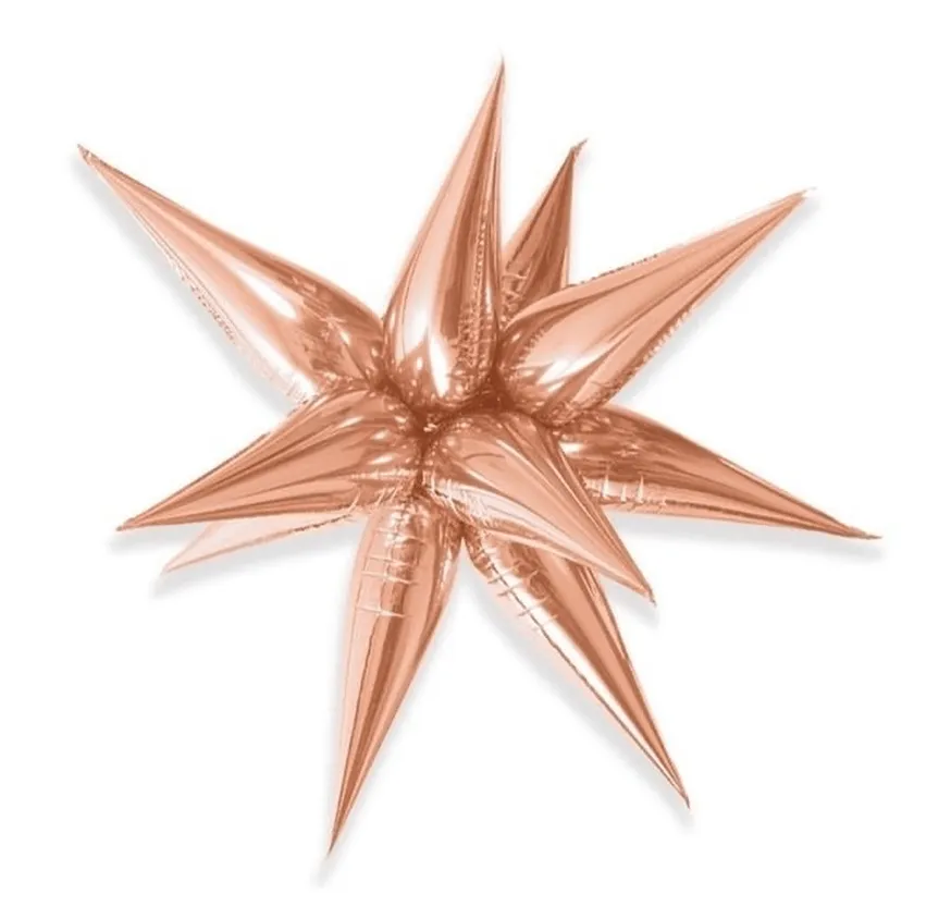 40" Exploding Star Cluster - Rose Gold