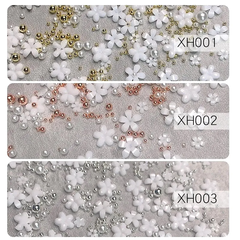 Acrylic Flowers and Beads