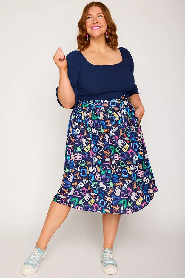 Ada Alpha Animals Skirt