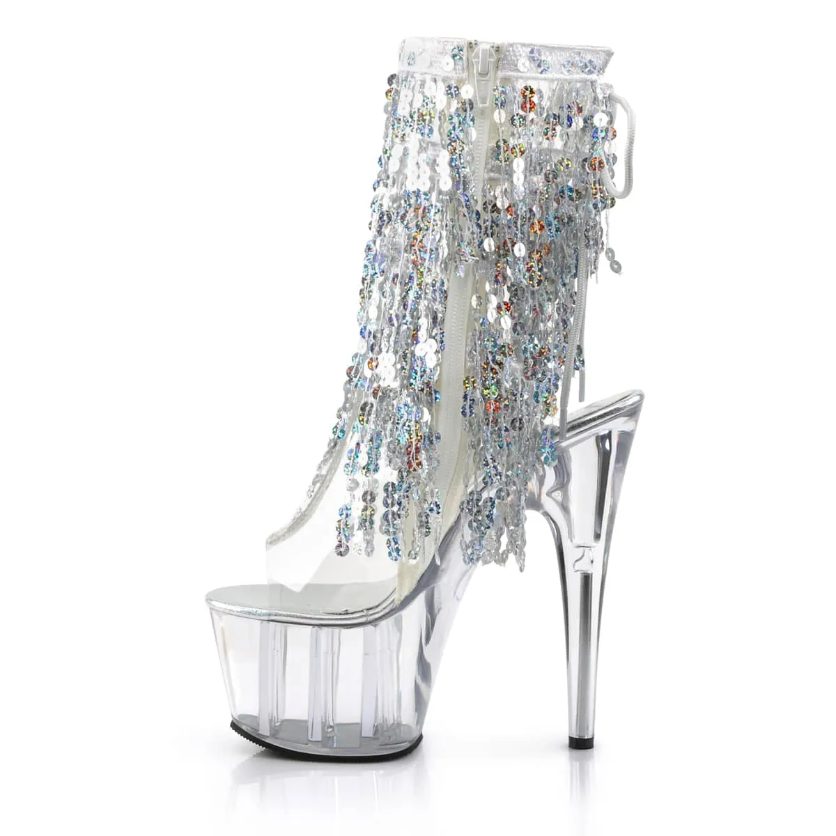 ADORE-1017SQF Sequin Platform Boots