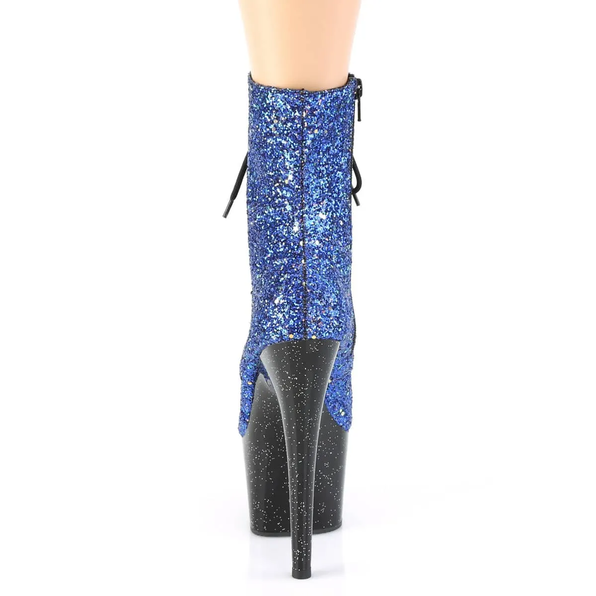 ADORE-1020MG Black & Purple Calf High Boots