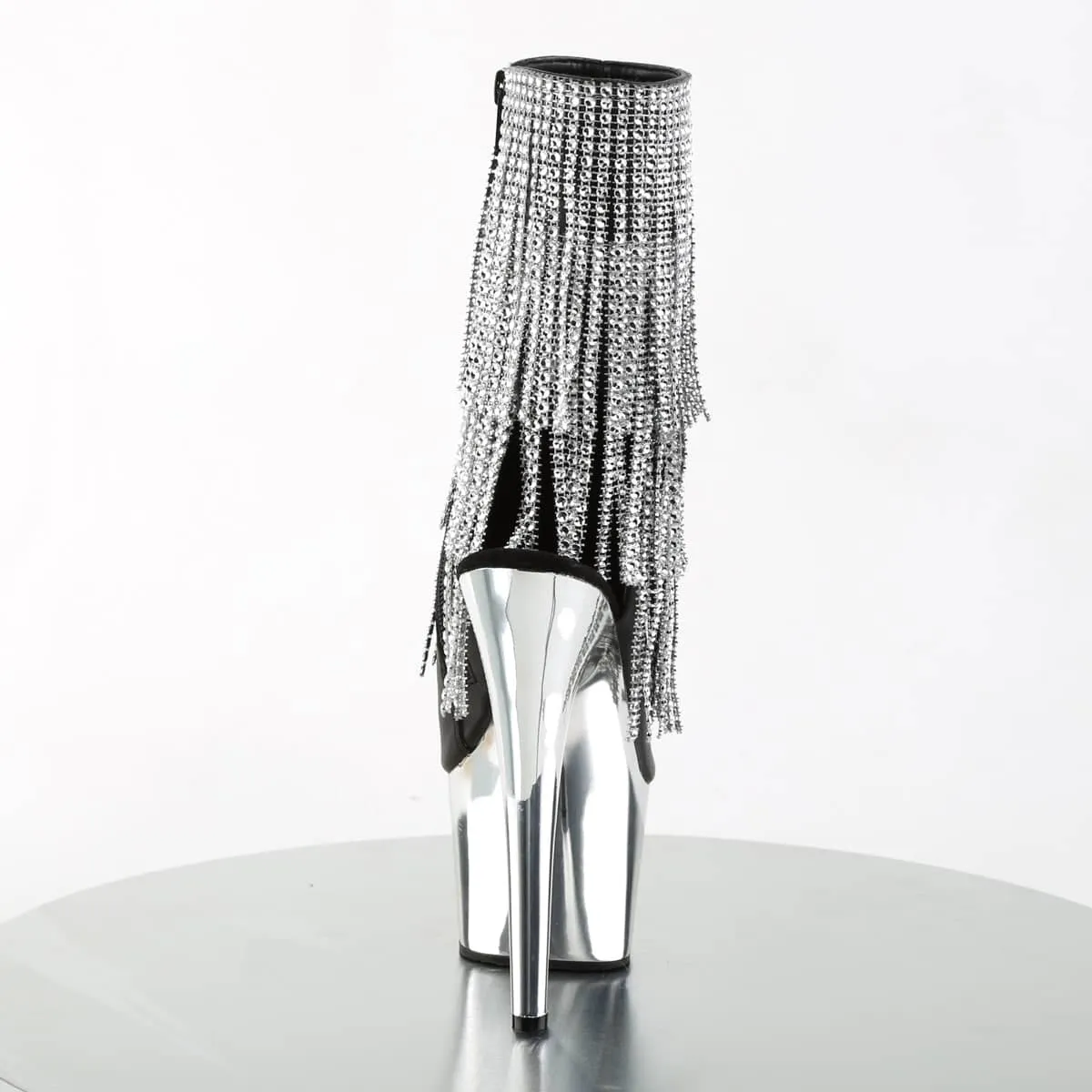 ADORE-1024RSF Rhinestone Fringe Boots
