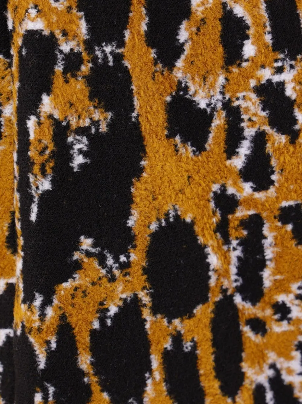 ALAIA Leopard Jacquard Mini Skirt