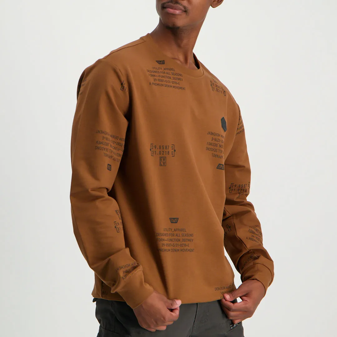 BARTLEY RUST SWEATER