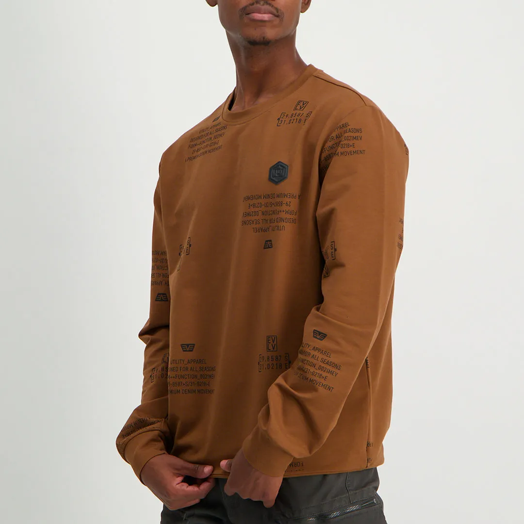 BARTLEY RUST SWEATER