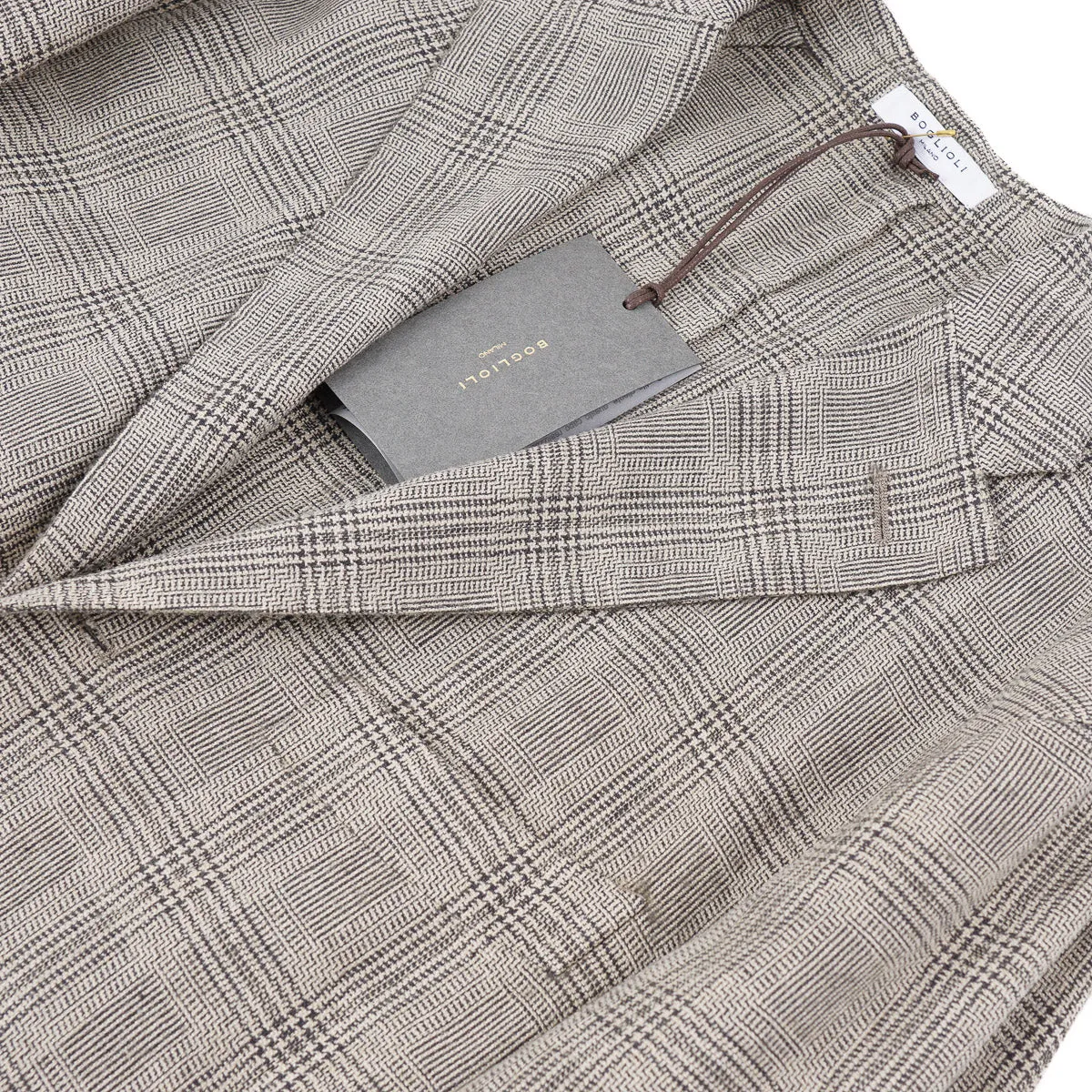 Boglioli Silk-Linen-Wool 'K Jacket' Sport Coat