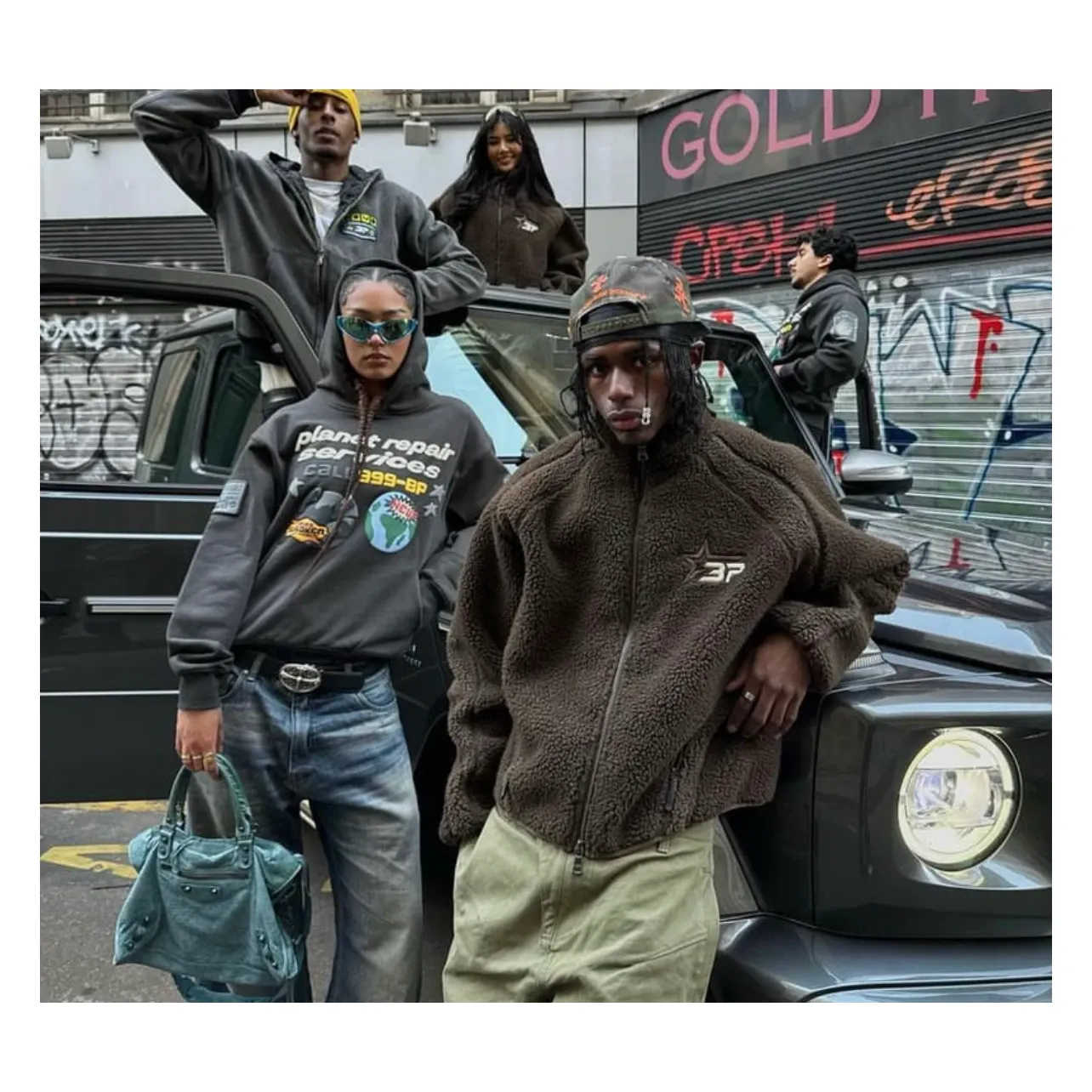 Broken Planet Market Polar Fleece Mocha Brown