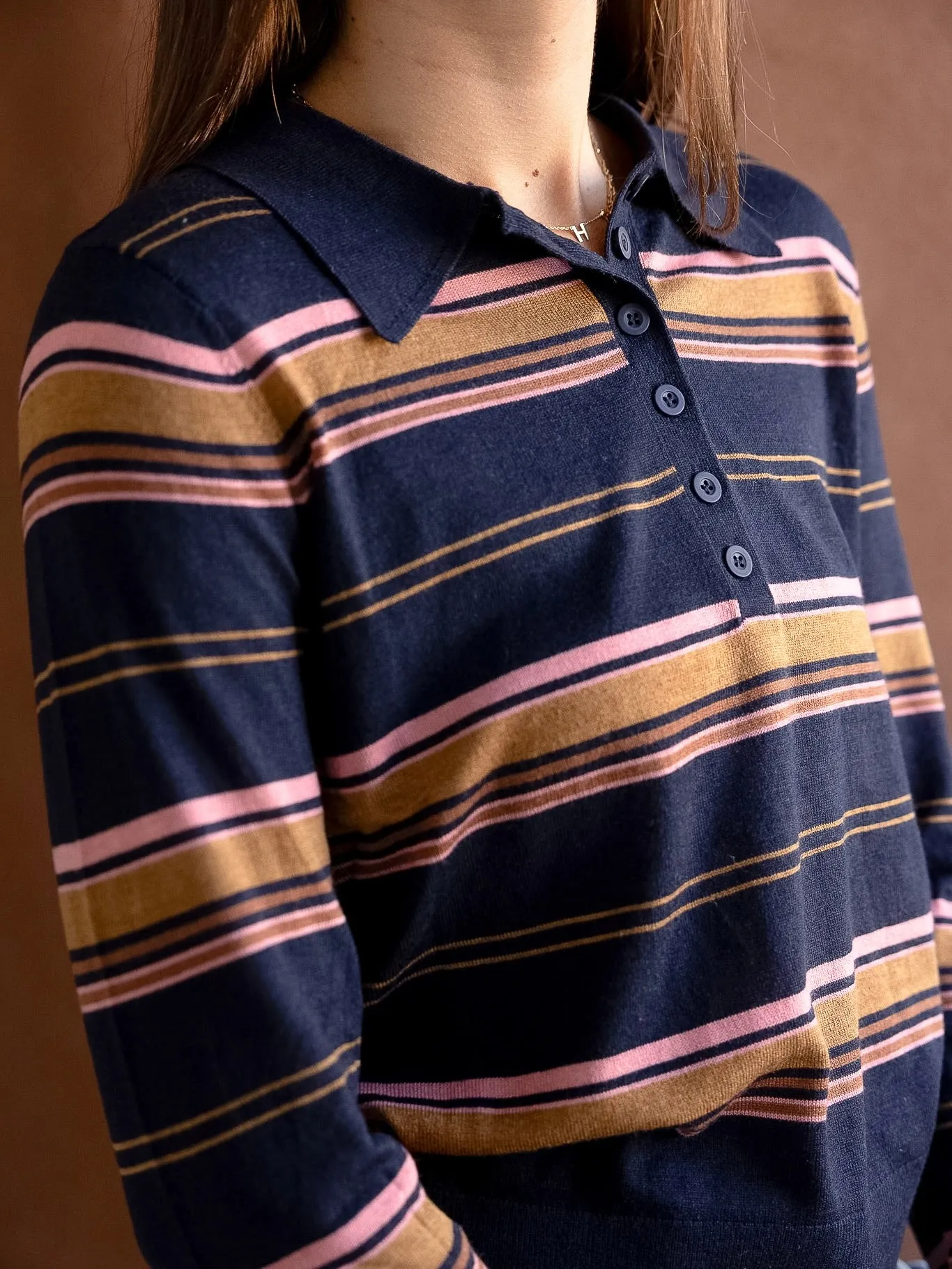 Cambridge Stripe Polo