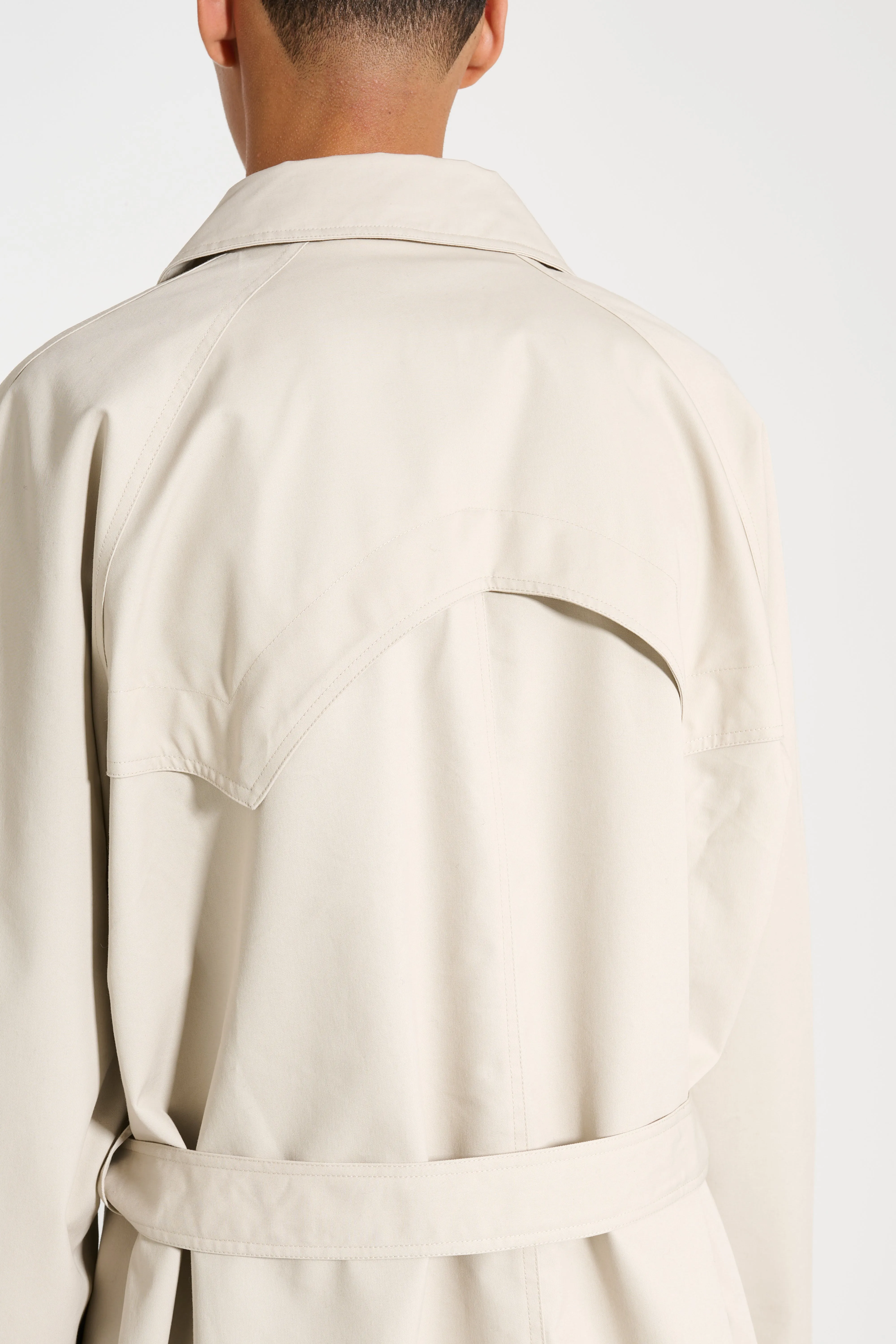 Carter Young Western Raincoat Stone
