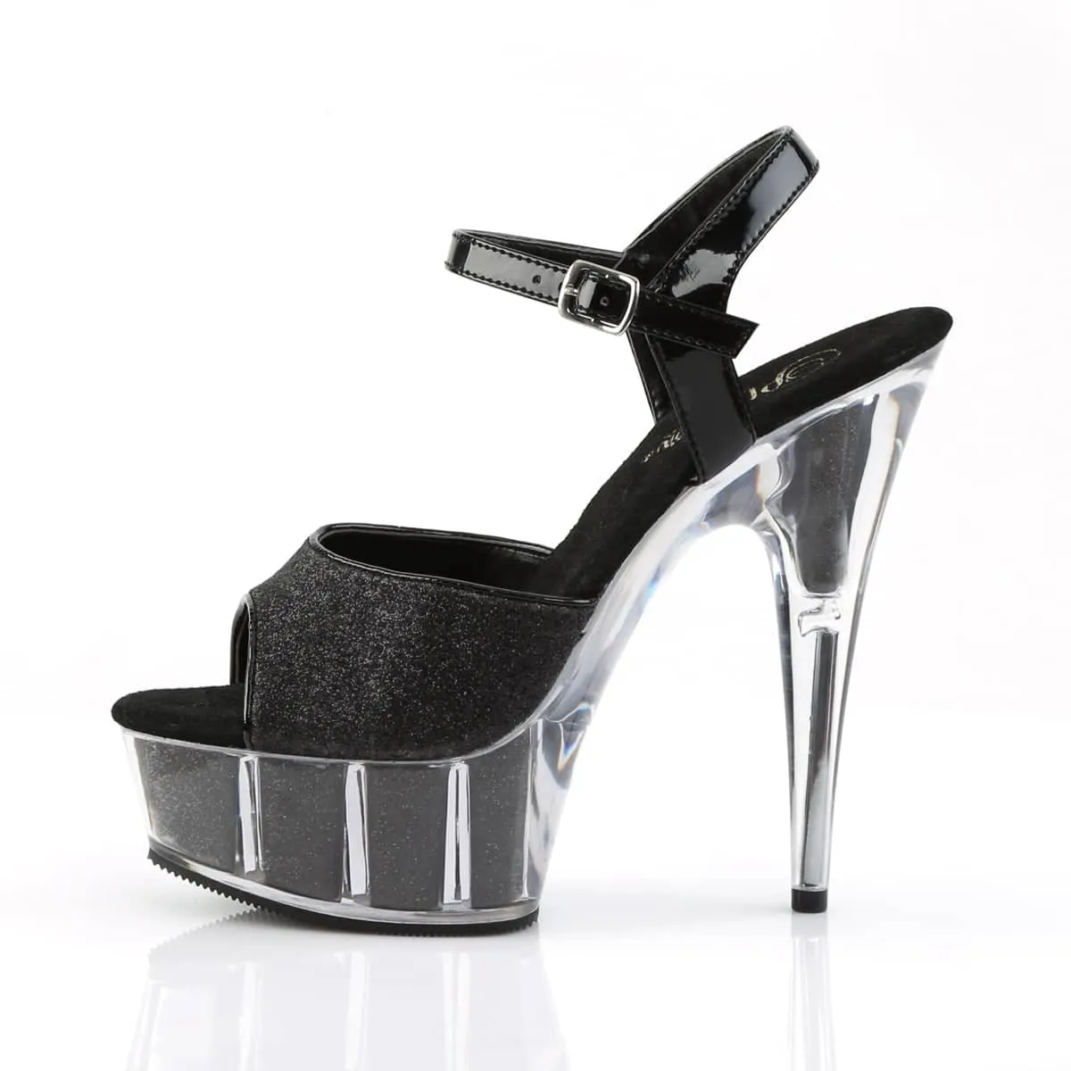 DELIGHT-609-5G Ankle Peep Toe High Heel