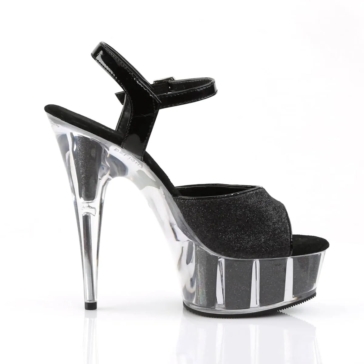 DELIGHT-609-5G Ankle Peep Toe High Heel