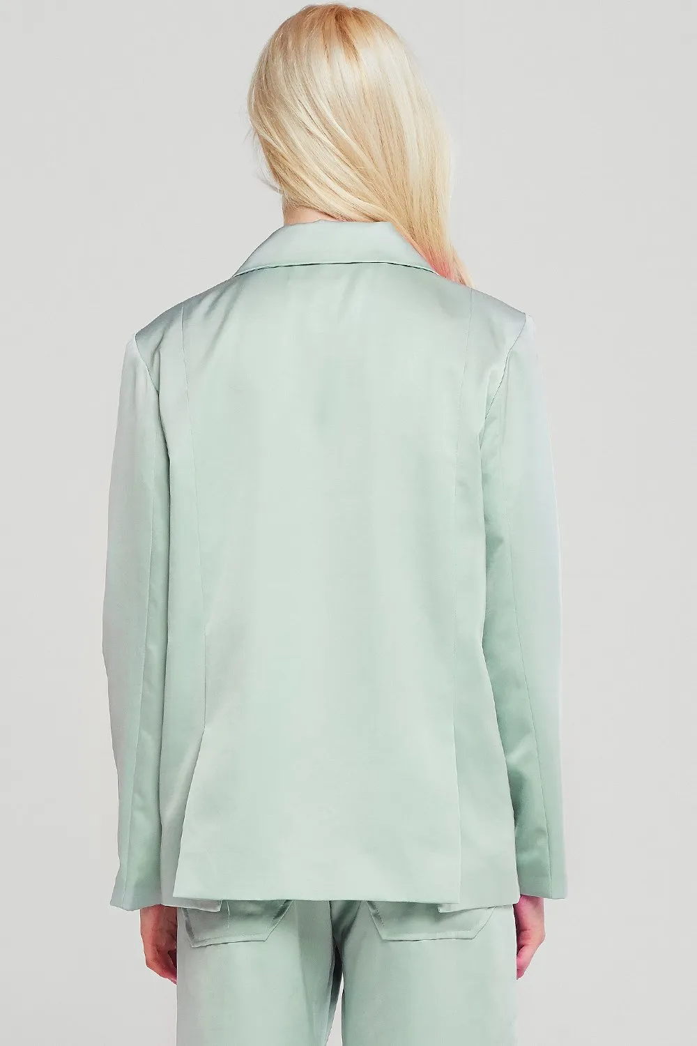 Emerson Satin Oversized Jacket