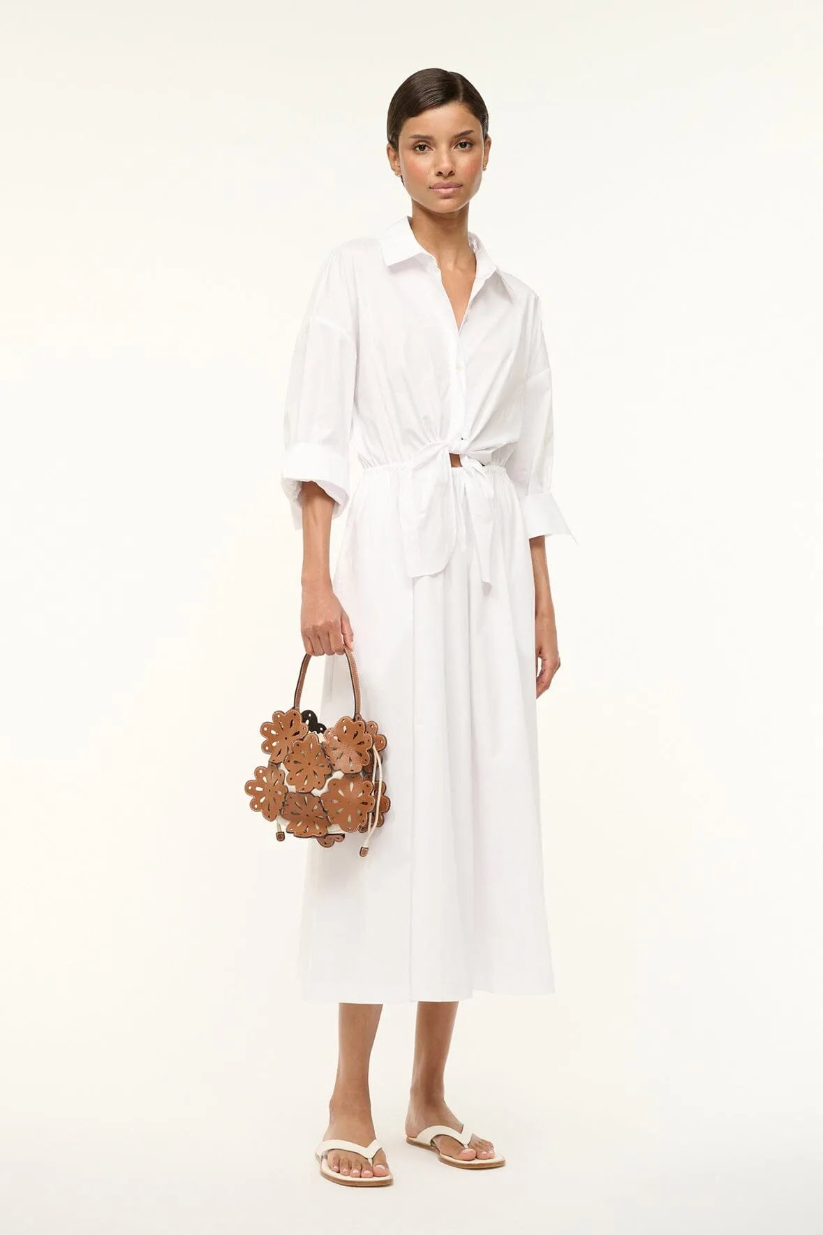 FLORA BASKET BAG | TAN