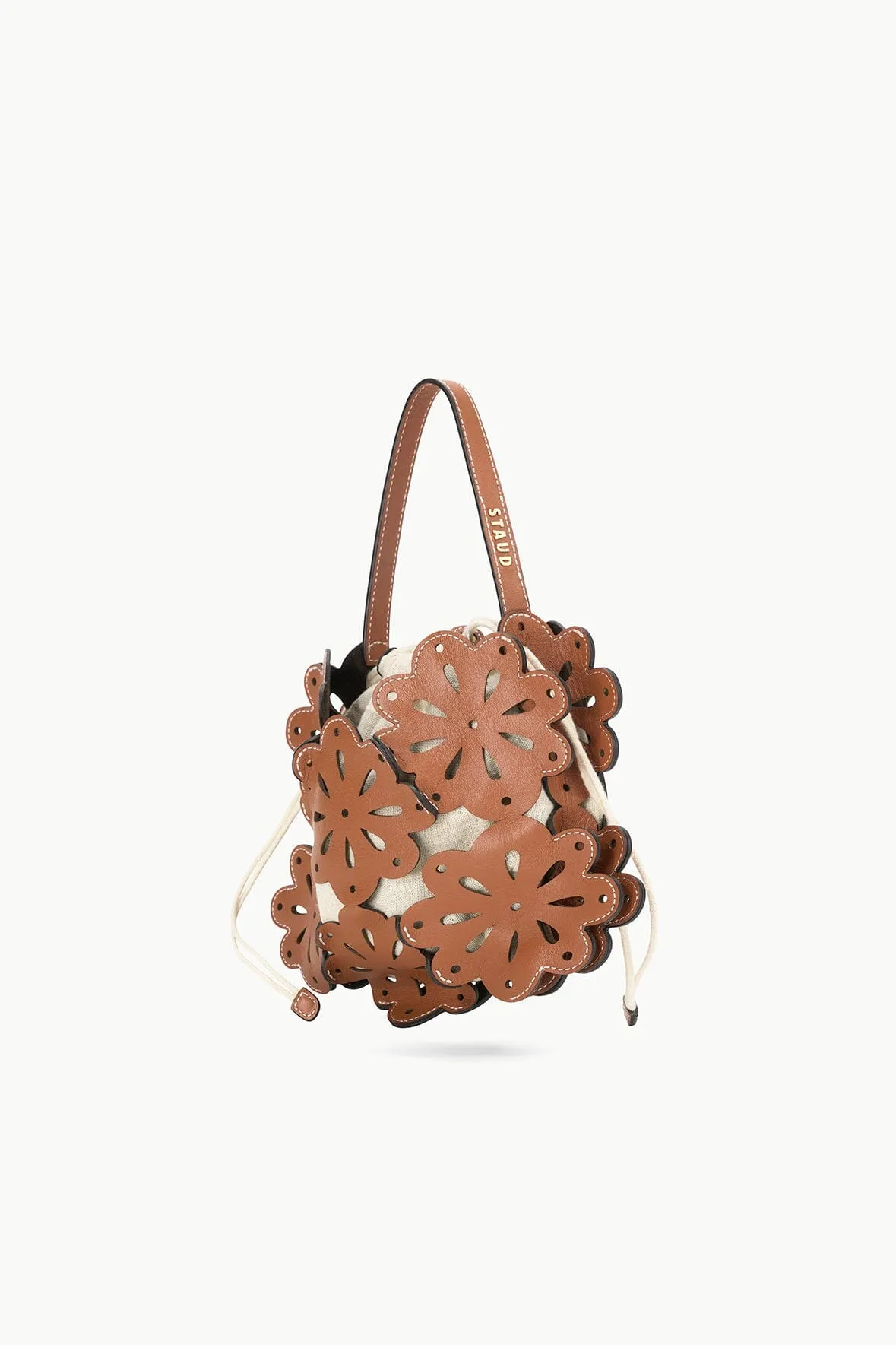 FLORA BASKET BAG | TAN