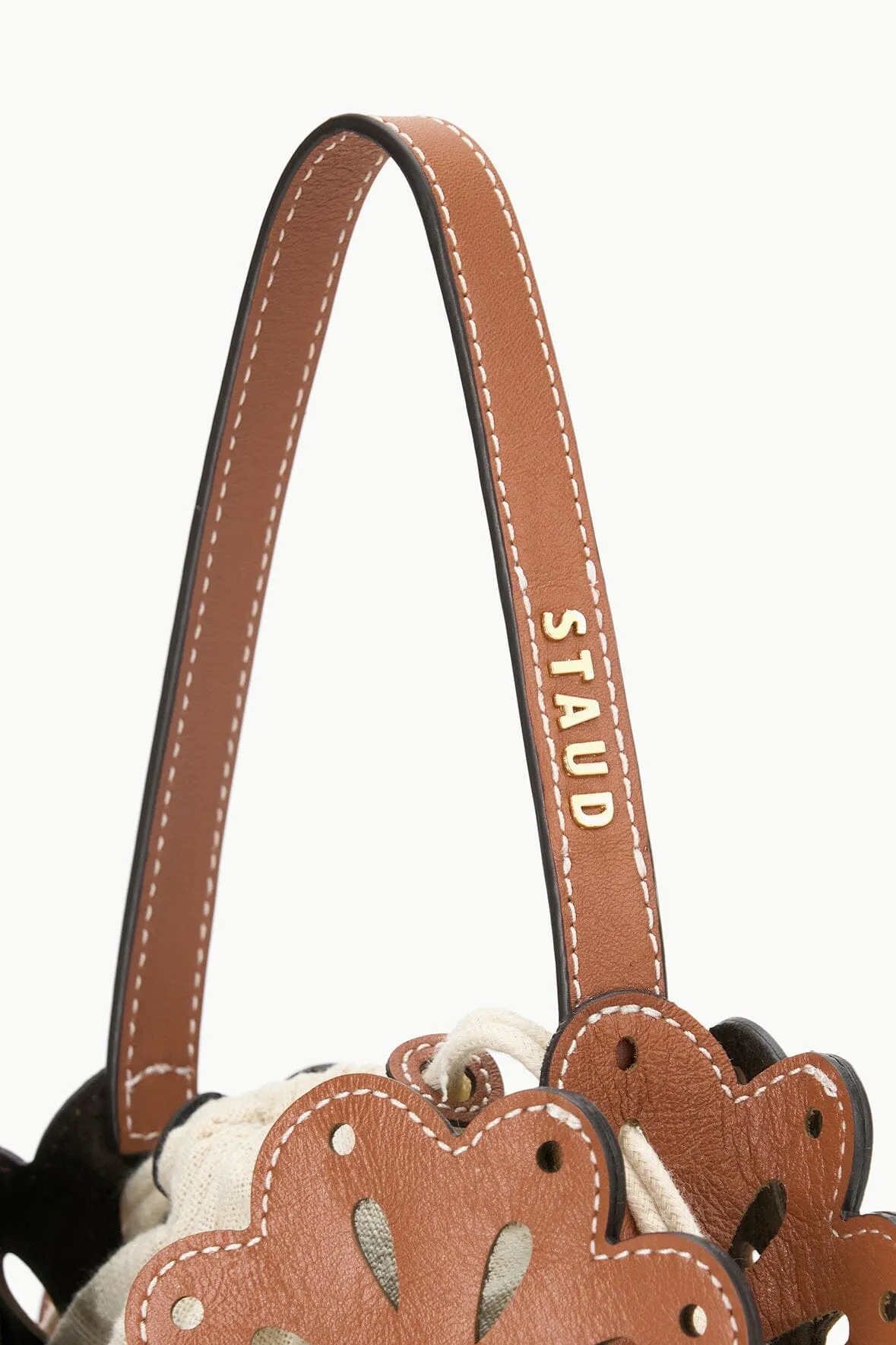 FLORA BASKET BAG | TAN