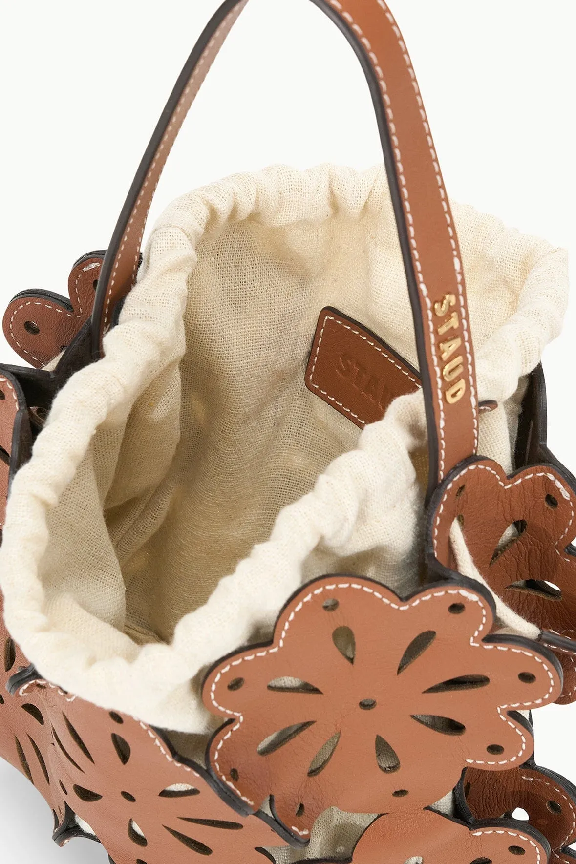 FLORA BASKET BAG | TAN