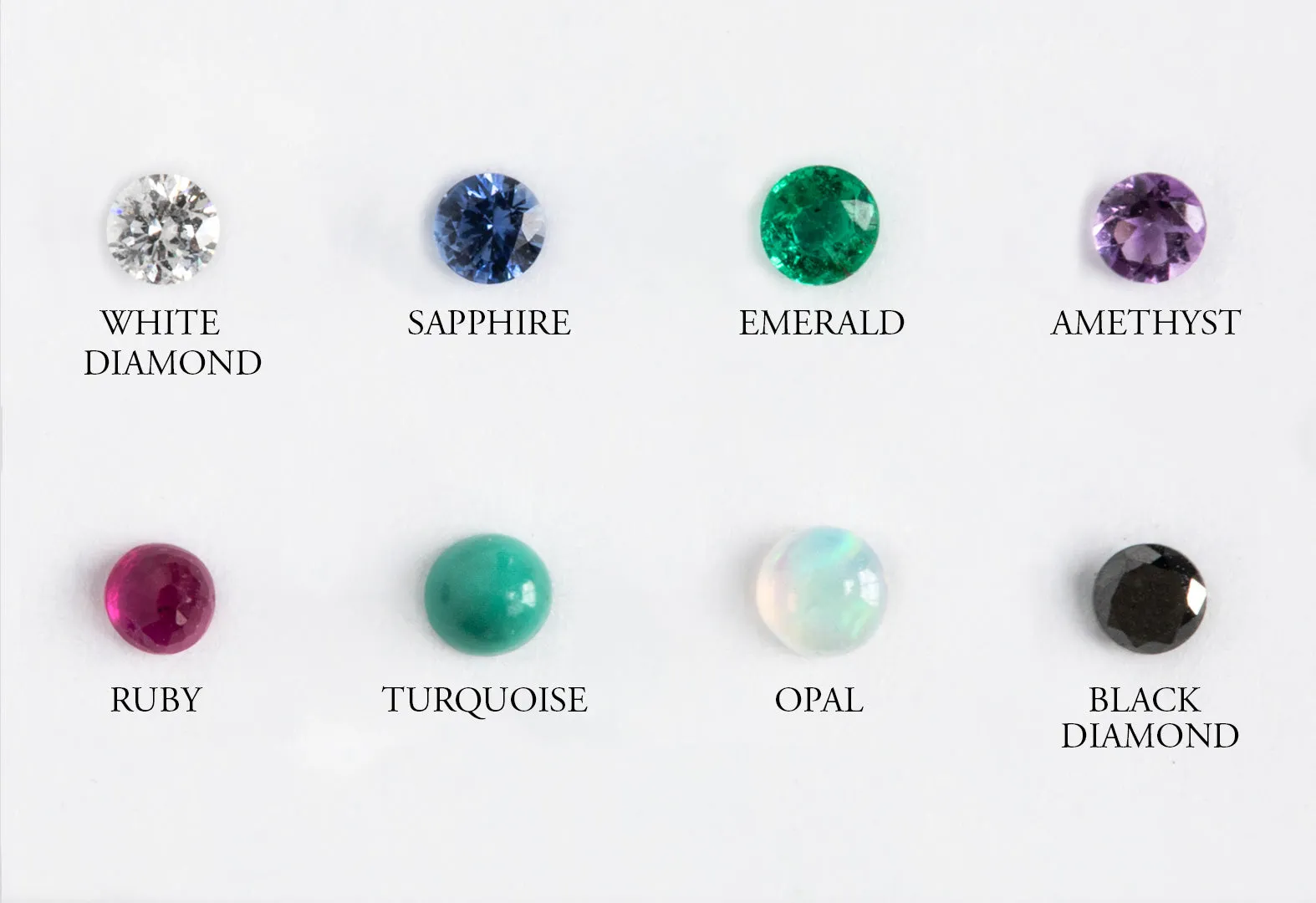 Half Moon Stardust Stud Earrings