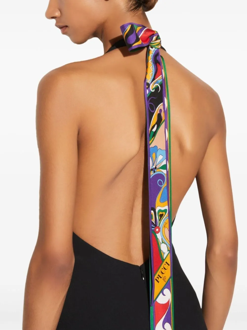 HALTERNECK MAXI DRESS