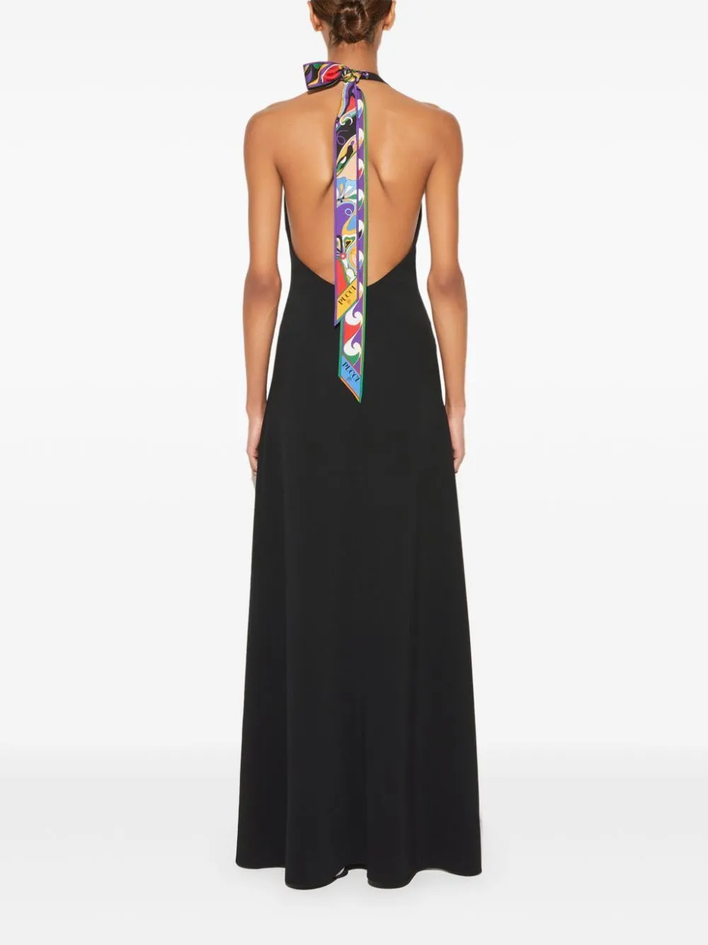 HALTERNECK MAXI DRESS