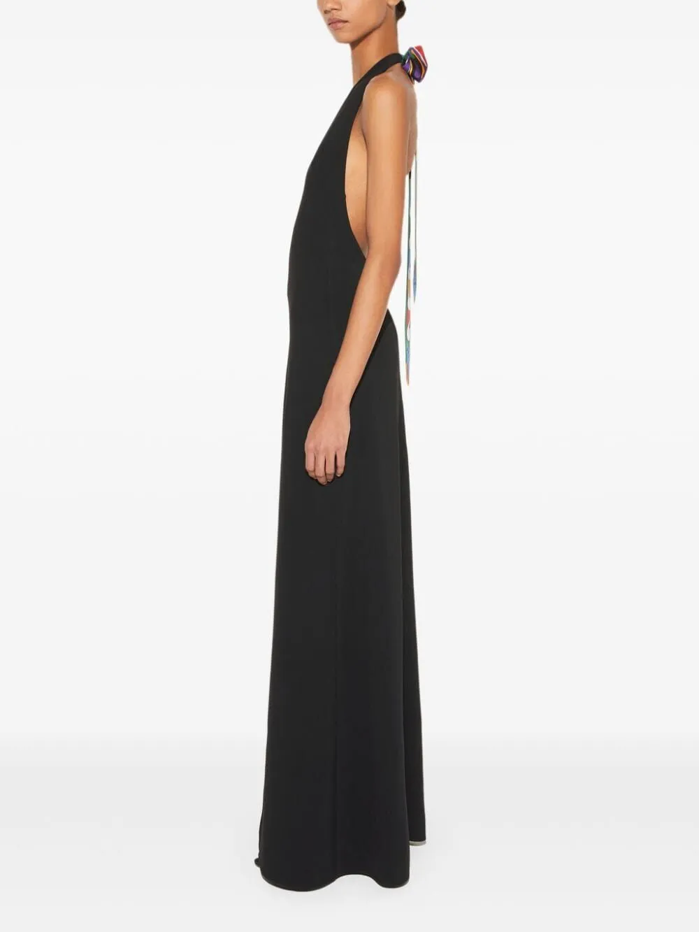 HALTERNECK MAXI DRESS