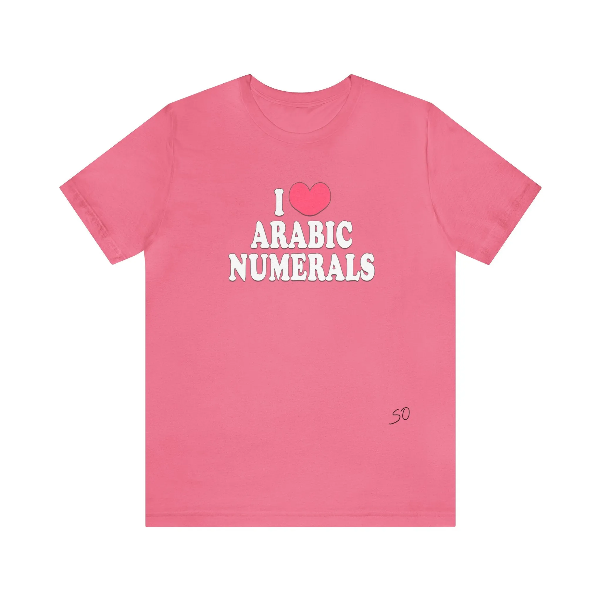 I Love Arabic Numerals