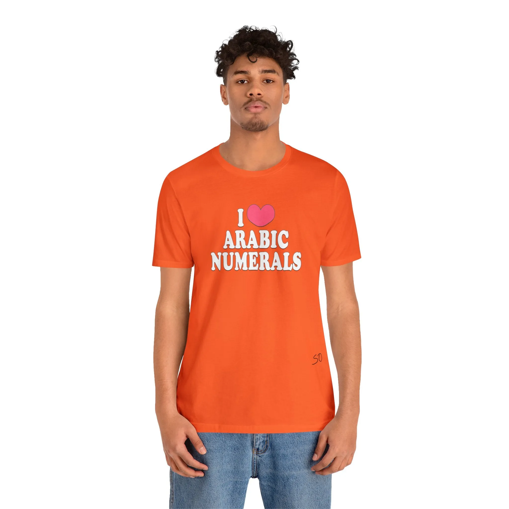 I Love Arabic Numerals