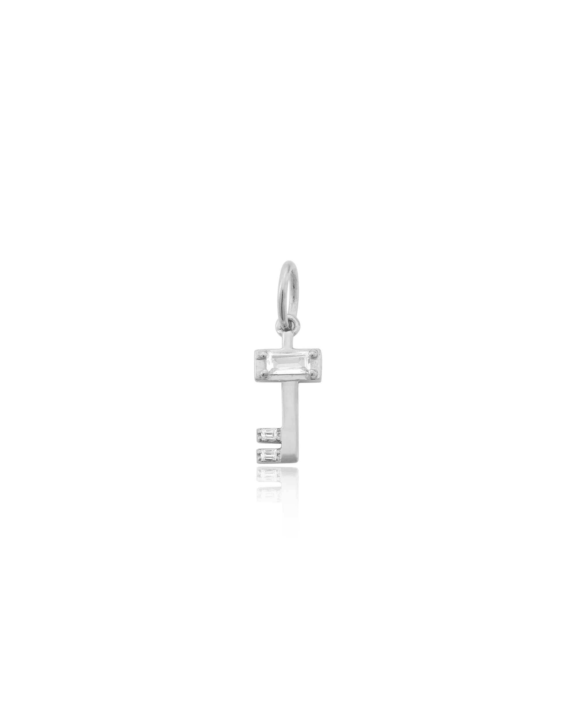 Key Charm - 925 Sterling Silver