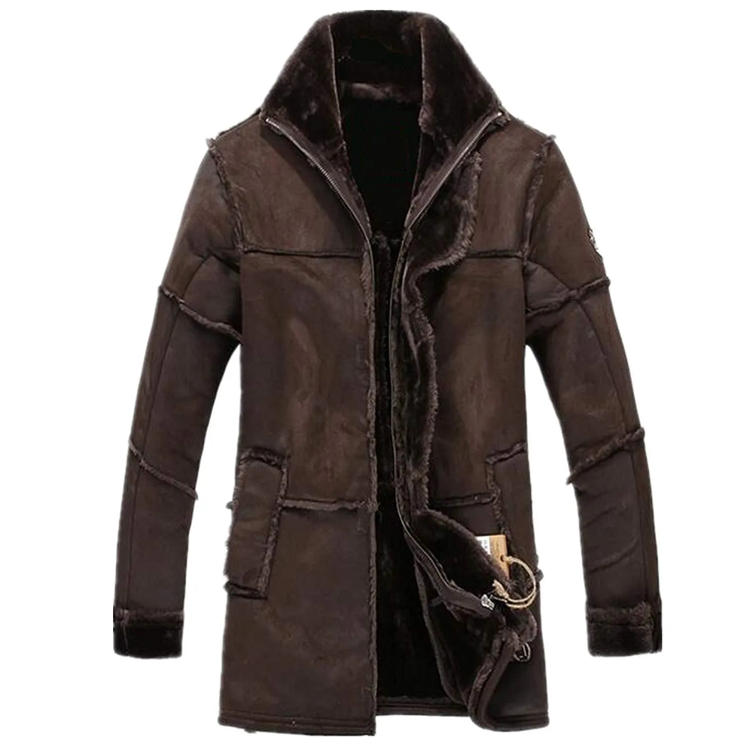 Men's Thicken Winter Suede Jacket