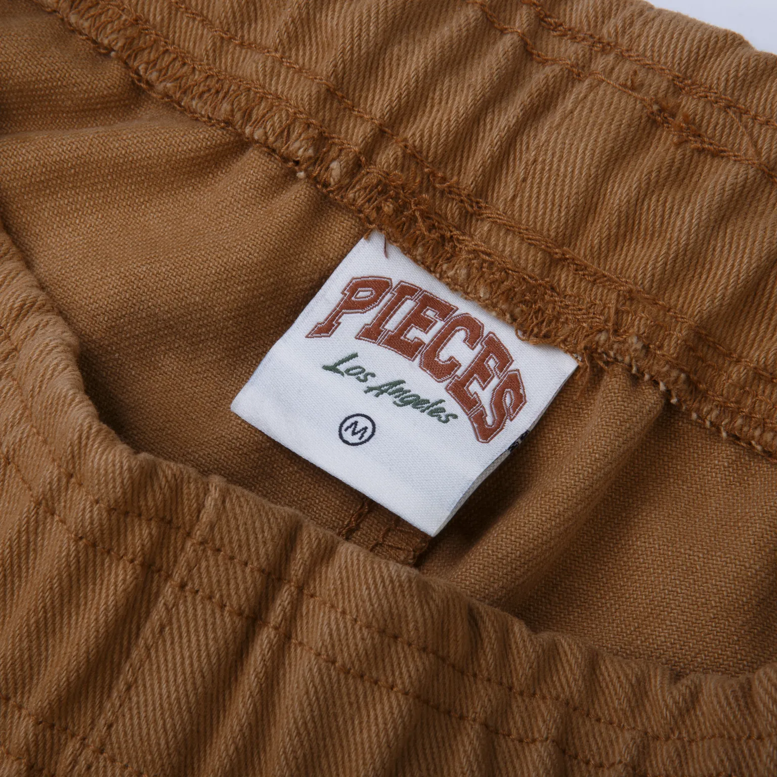 Pieces Country Club Shorts Camel