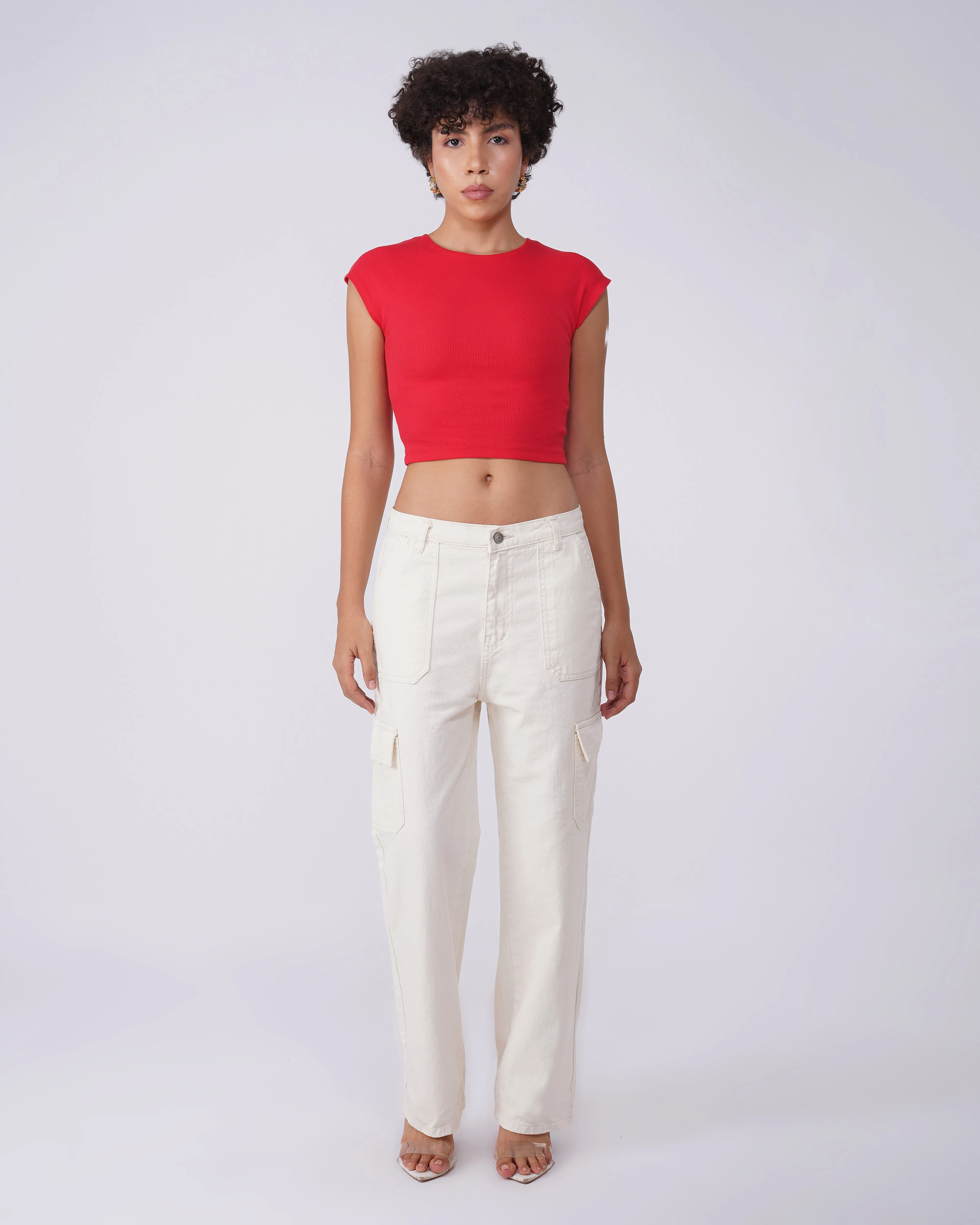 SOLID CARGO JEANS