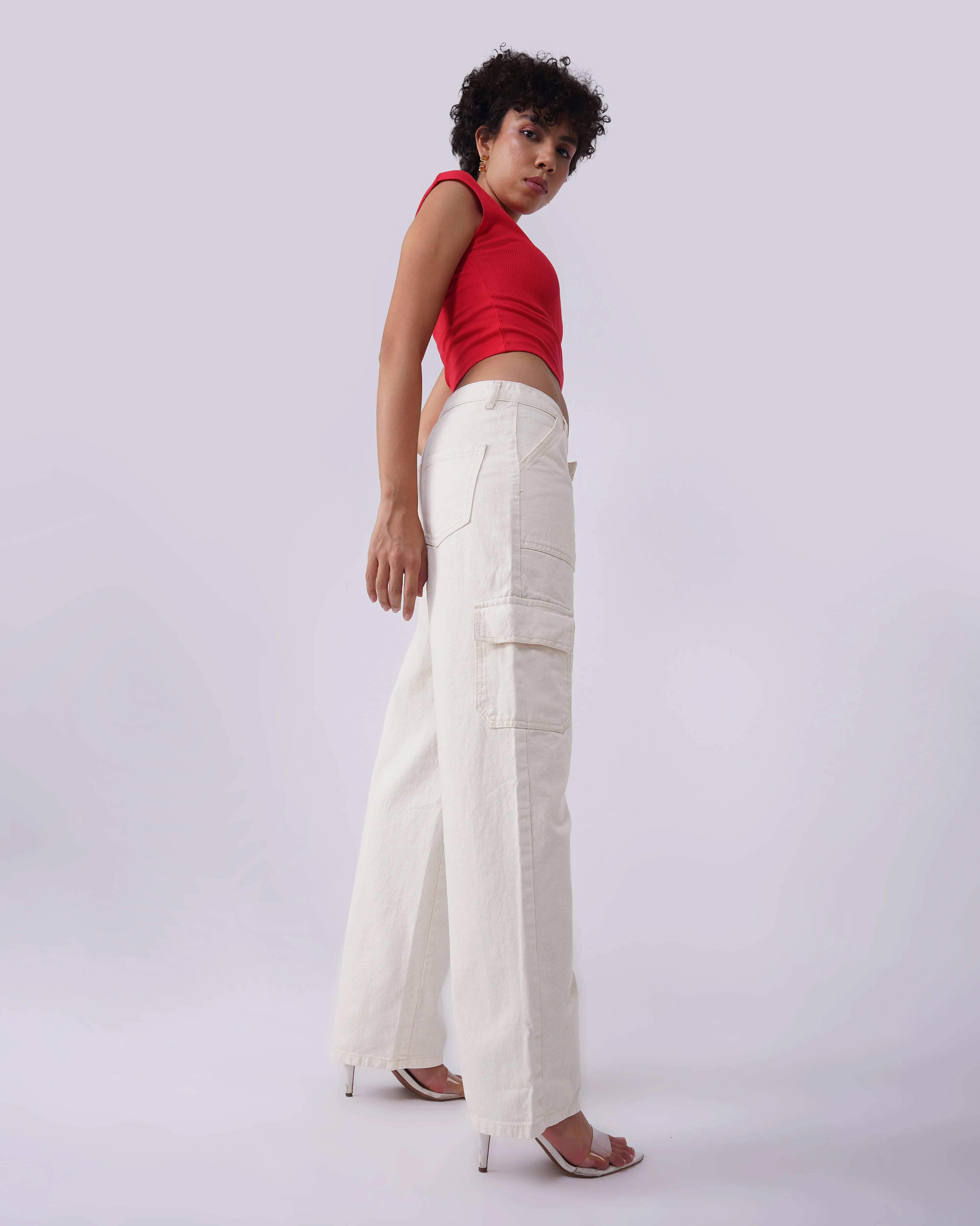 SOLID CARGO JEANS