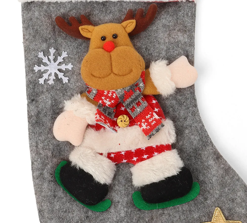TARRAMARRA® Two Christmas Reindeer Stockings