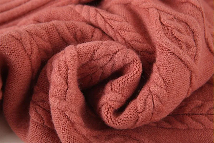 Winter Thicken Plush Velvet Lined Sweater Dress Women's Fall Half Turtleneck Rib Knit Bottom Dresses Elegant Warm Vestido Midi