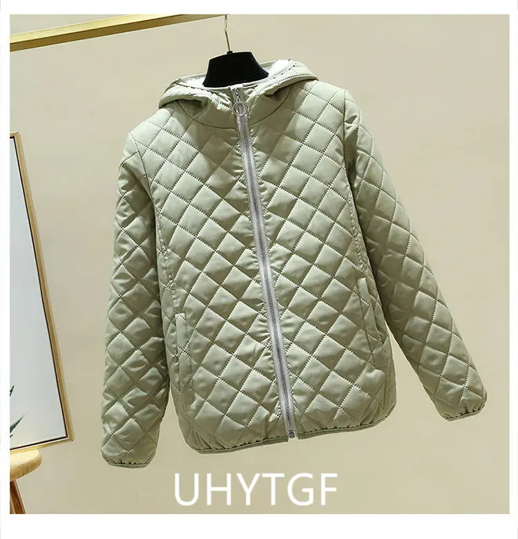 Women Jacket Black 2023 New Winter Female Korean Fleece Cotton Outcoat Padded Jacket Women Coat Thicken Hooded Parka Ladies 2778