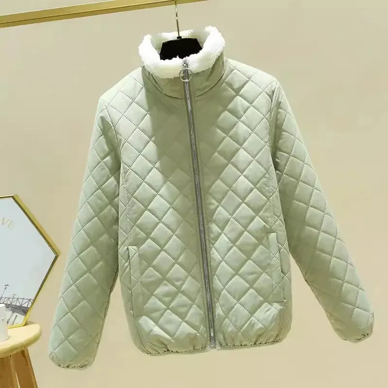 Women Jacket Black 2023 New Winter Female Korean Fleece Cotton Outcoat Padded Jacket Women Coat Thicken Hooded Parka Ladies 2778