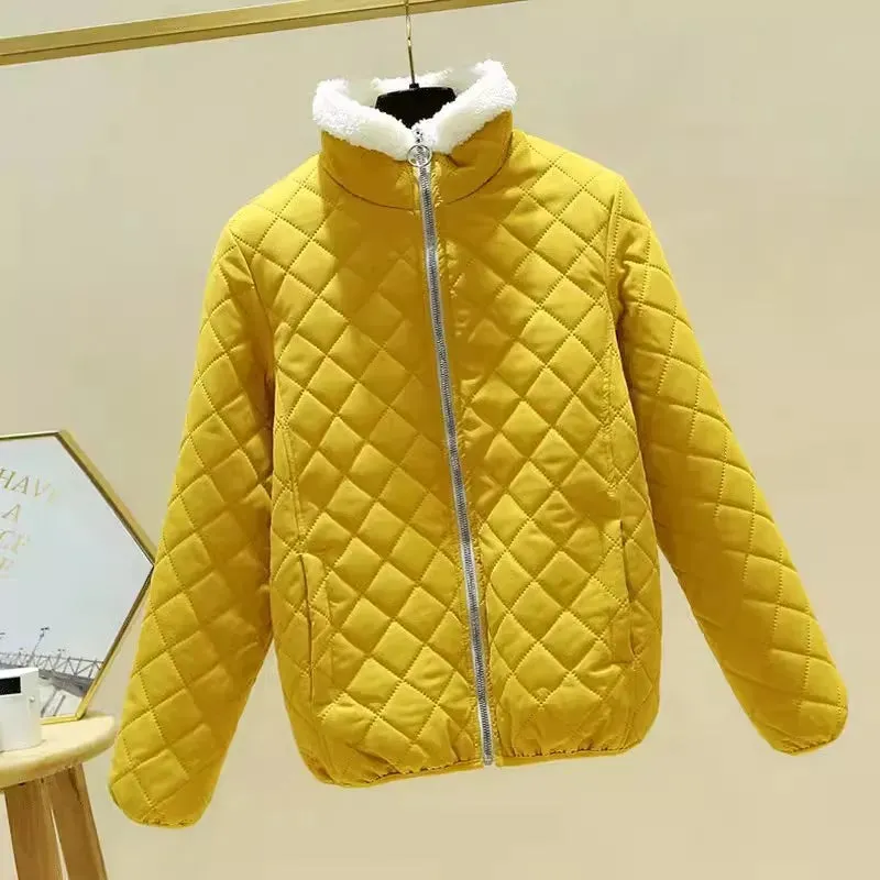 Women Jacket Black 2023 New Winter Female Korean Fleece Cotton Outcoat Padded Jacket Women Coat Thicken Hooded Parka Ladies 2778