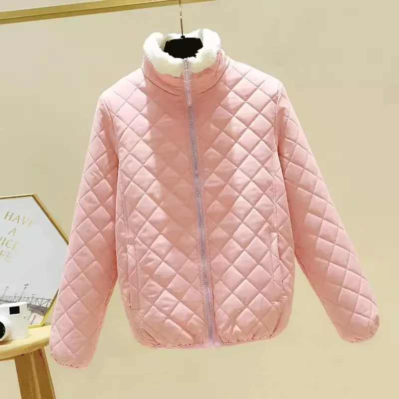 Women Jacket Black 2023 New Winter Female Korean Fleece Cotton Outcoat Padded Jacket Women Coat Thicken Hooded Parka Ladies 2778