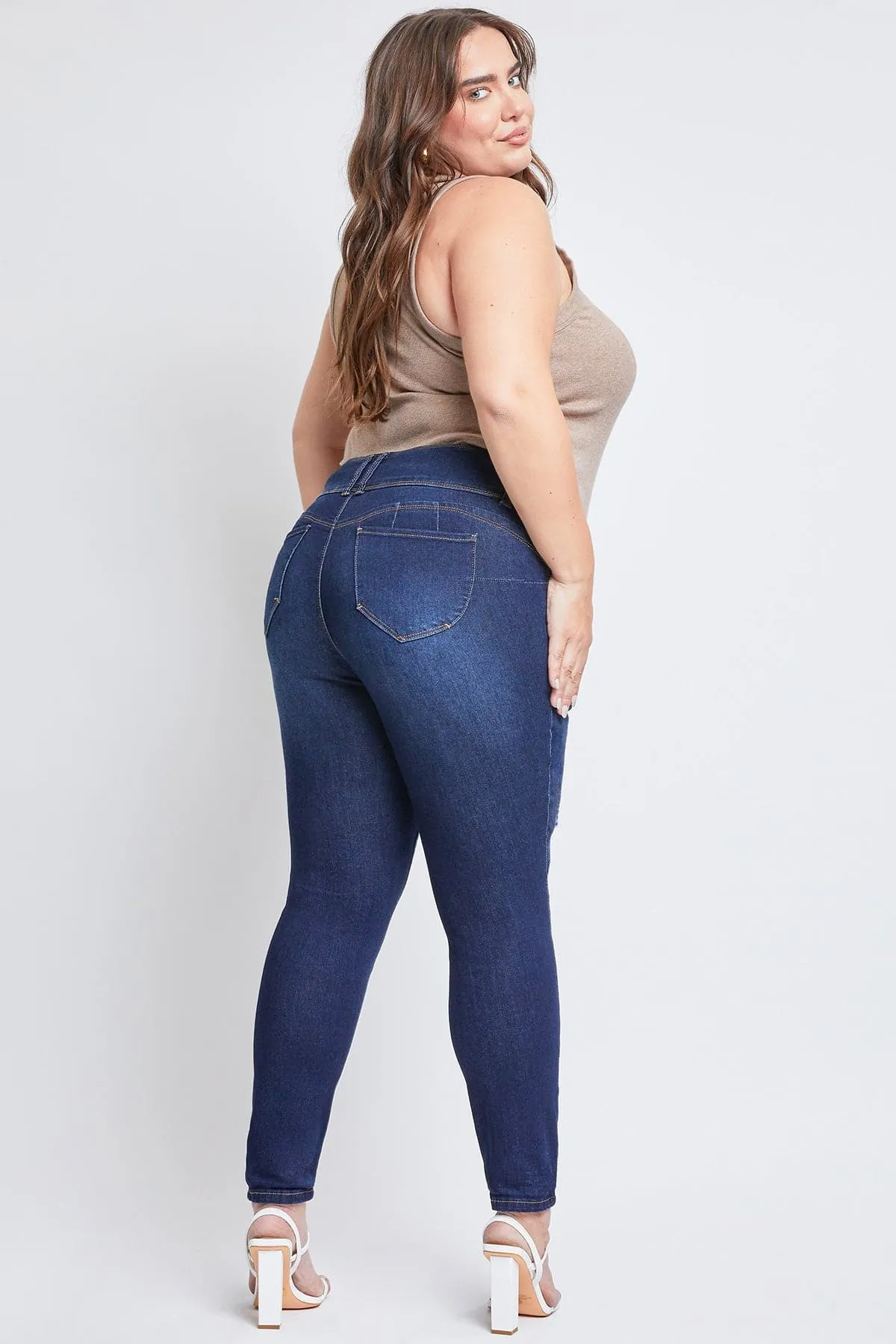 Women's Plus Size Sustainable WannaBettaButt Skinny Jeans