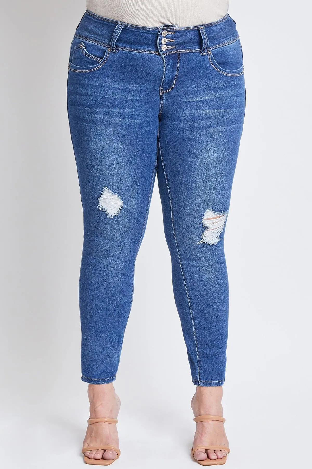 Women's Plus Size Sustainable WannaBettaButt Skinny Jeans
