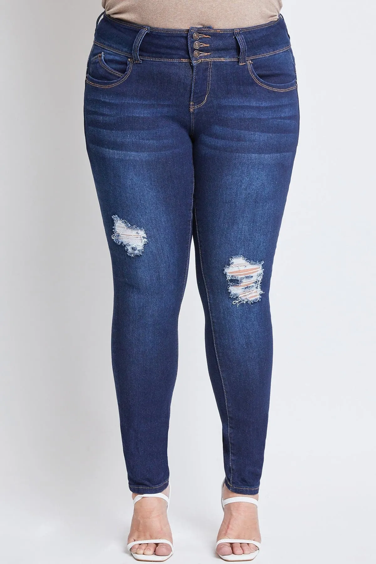 Women's Plus Size Sustainable WannaBettaButt Skinny Jeans