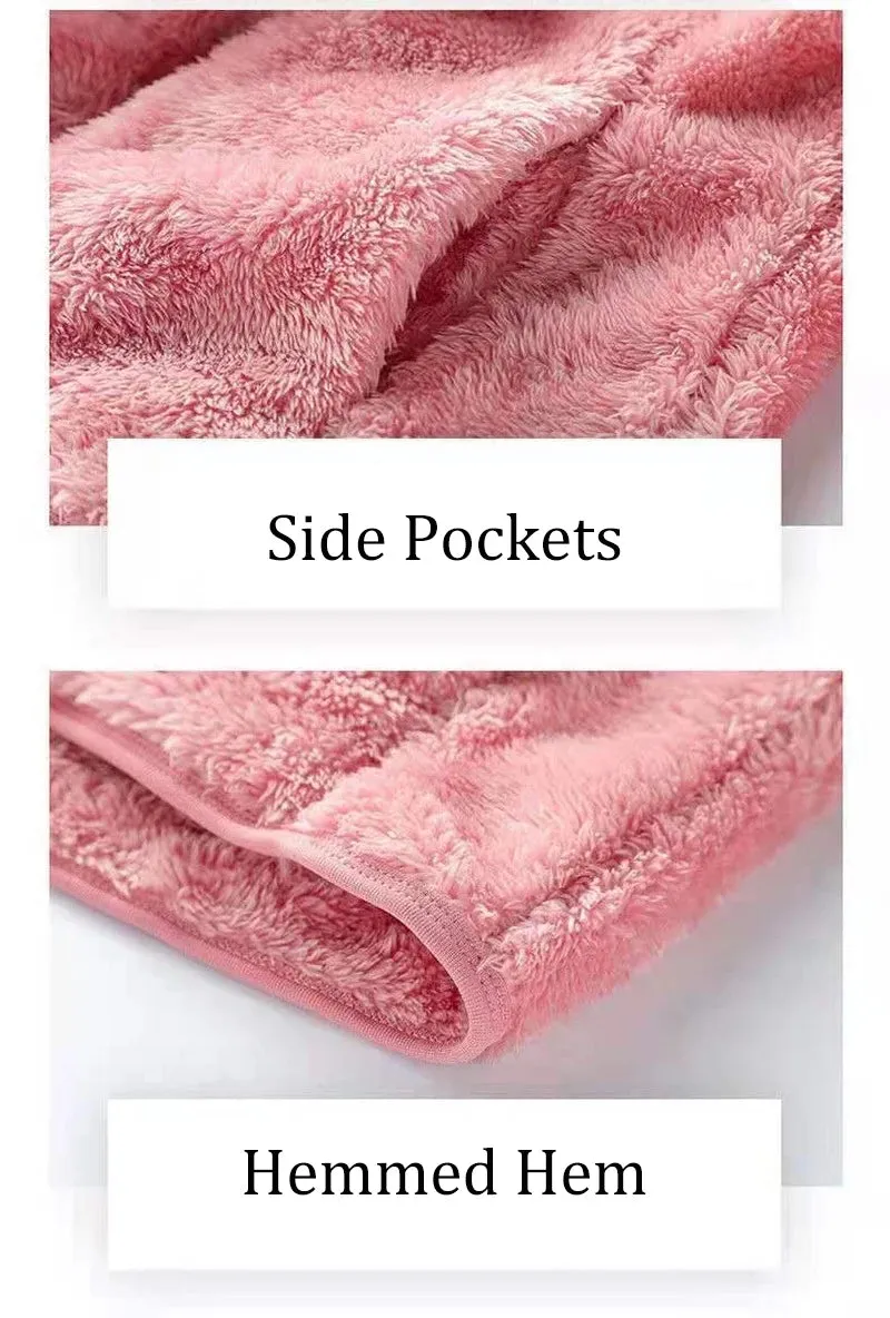 Women's Polar Fleece Lined Sherpa Jacket Long Sleeve Full Zip Soft Warm Sweatshirt Outdoor Warmth  Thicken Plush Clothes ouc1233